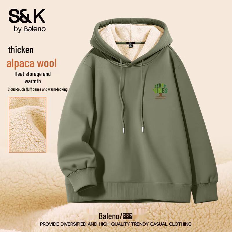 Baleno Men s S&K Series Fleece Lined Hoodie 5XL