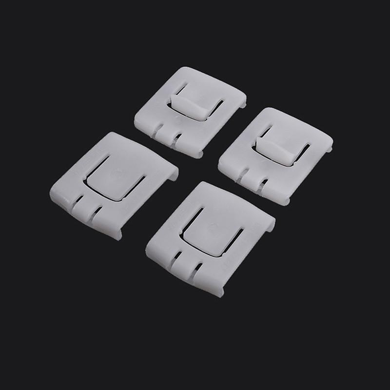 4PCS Seat Fastener Rail Runner Clips Sliders Guide For VW Golf MK1 MK2 MK3 Jetta MK1 MK2 Scirocco MK1 MK2