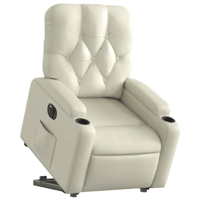 VidaXL Fauteuil Inclinable Électrique, Chaise de Relaxation avec Dossier et Repose-pied Réglables, Siège de Salon Salle de 3204787