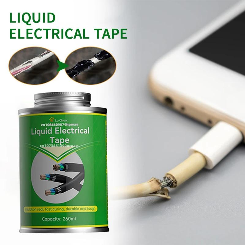 Liquid Electrical Tape Insulation Tape Repair Rubber Wires & Cables Waterproofing Fixed Wire Adhesive Liquid Insulation Paste