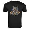 Anubis Egyptian God Warrior Graphic T Shirt Mythology Tee