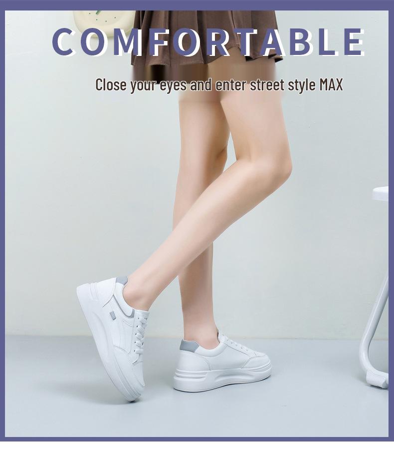 2024 Women's Breathable White Casual Sneakers