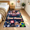 Roblox Customizable Name Floor Mat Design for Hallway Bedrooms Living Rooms Study room Antislip Carpet Office home decor Spiritual Gift