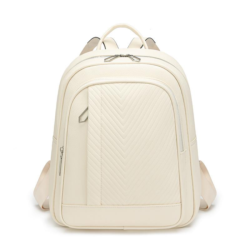 Stylish Quilted Backpack for Women Fashion Design with Multiple Pockets and Adjustable Straps