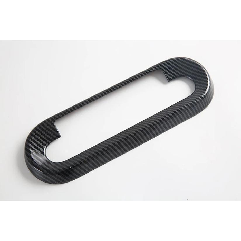 For BMW Mini 2025 2026 Car Accessories Carbon Fiber Style Air Conditioner A/C Switch Cover Frame Trim