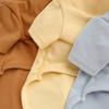 New Solid Color Puppy Hoodie Soft Cotton 2-leg Style Dog Warm Hoodie Simple Design High-Neck Sweatshirt Pet Clothing