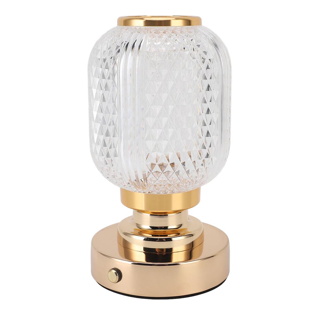 Cordless Table Lamp 3 Color Modes Stepless Adjustable Portable Rechargeable Battery Operated LED Touch Lamp for Bedroom