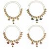 Beads Ethnic Style Belt Bell Pendant Body Chain Versatile Tassel Belly Chain  Dress Ornament