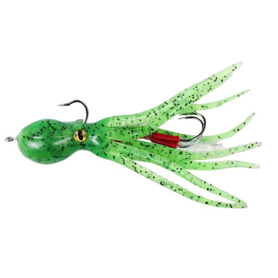 Fishing Lure 3D Eyes Far Throwing Distance Lightweight Sharp Portable Durable Squid Bait Angling Supplies