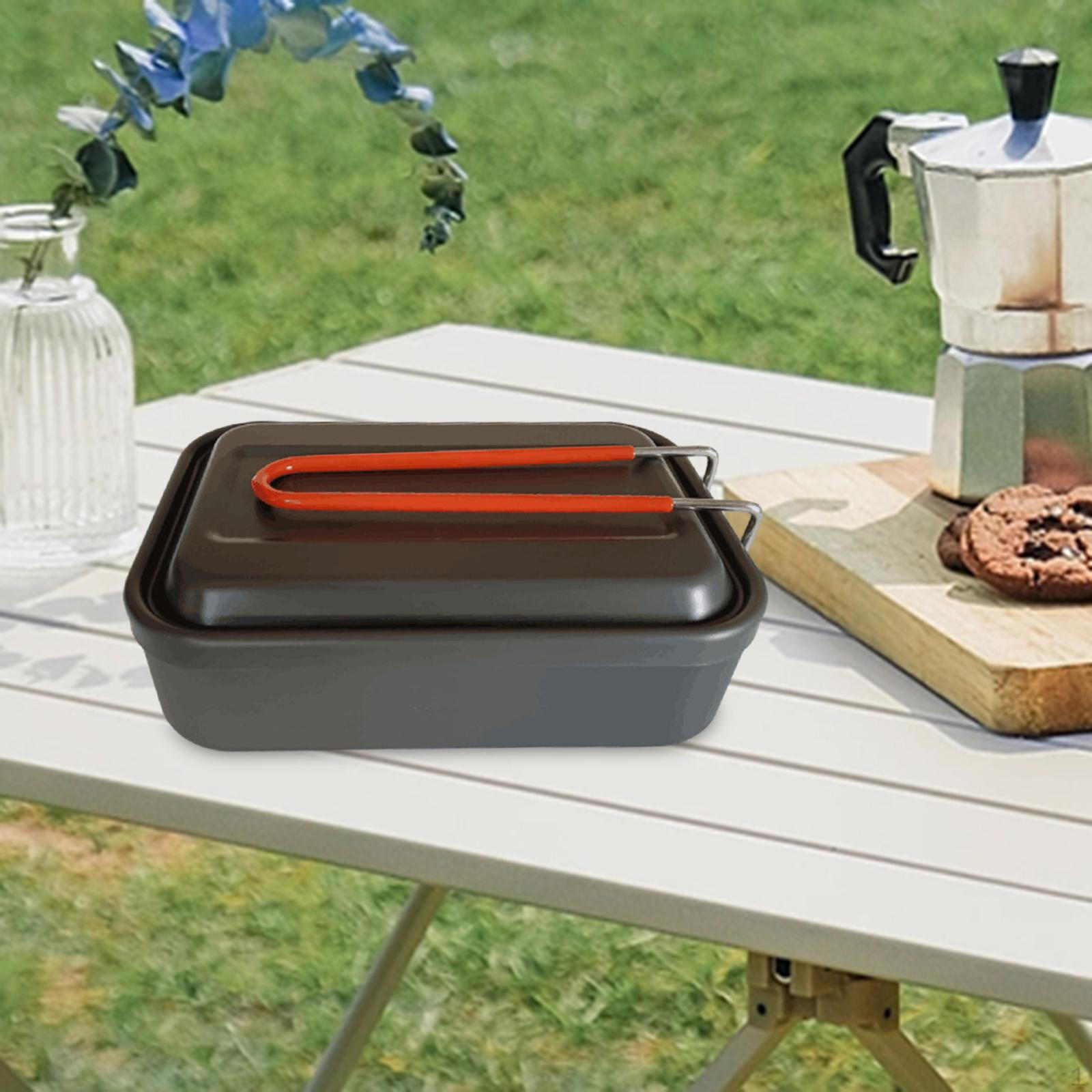 

Контейнер для ланч-бокса с крышкой, противообжигающей ручкой, 900 мл, коробки для еды для бенто