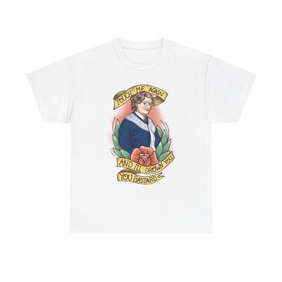 Paní Doubtfire Grafické tričko Vtipné Vintage Unisex Těžké bavlněné tričko