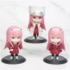 Stunning Zero Two Model Darling In The Franxx Pvc Anime Character Car Decoration