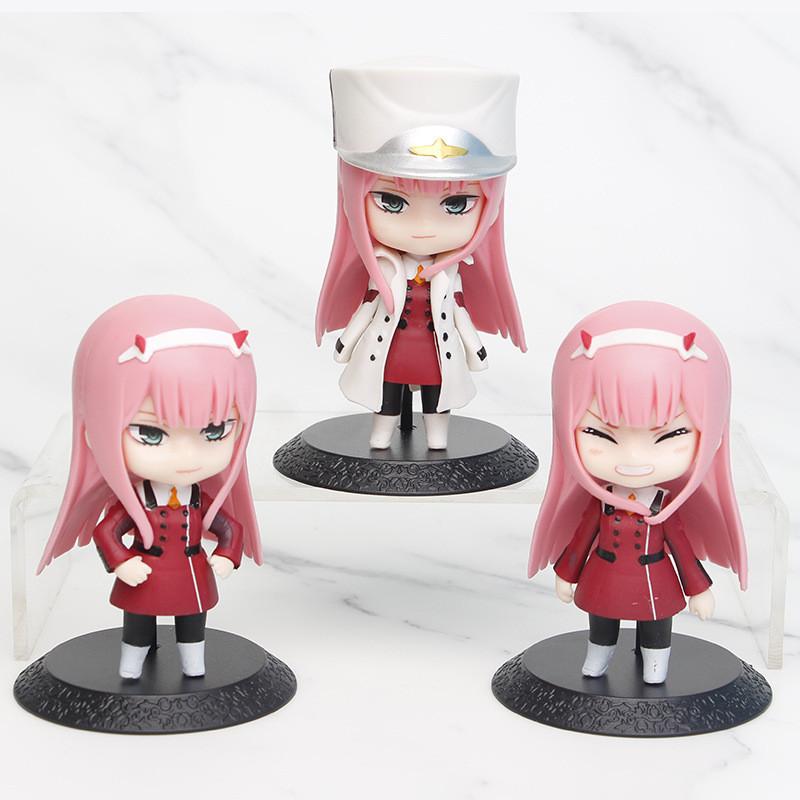Stunning Zero Two Model Darling In The Franxx Pvc Anime Character Car Decoration
