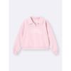 Gu By Uniqlo Girls Heavyweight Sweat Polo Shirt Jr