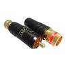 1Pc Wbt-0144 Gold Plated Rca Plug Lock Soldering Audio/Video Plugs Connect