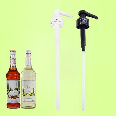 Dávkovač kávy Sirupová pumpa Černý dávkovač tekutin na sirup Čerpadlo dávkovače lahví na džus 10 ml