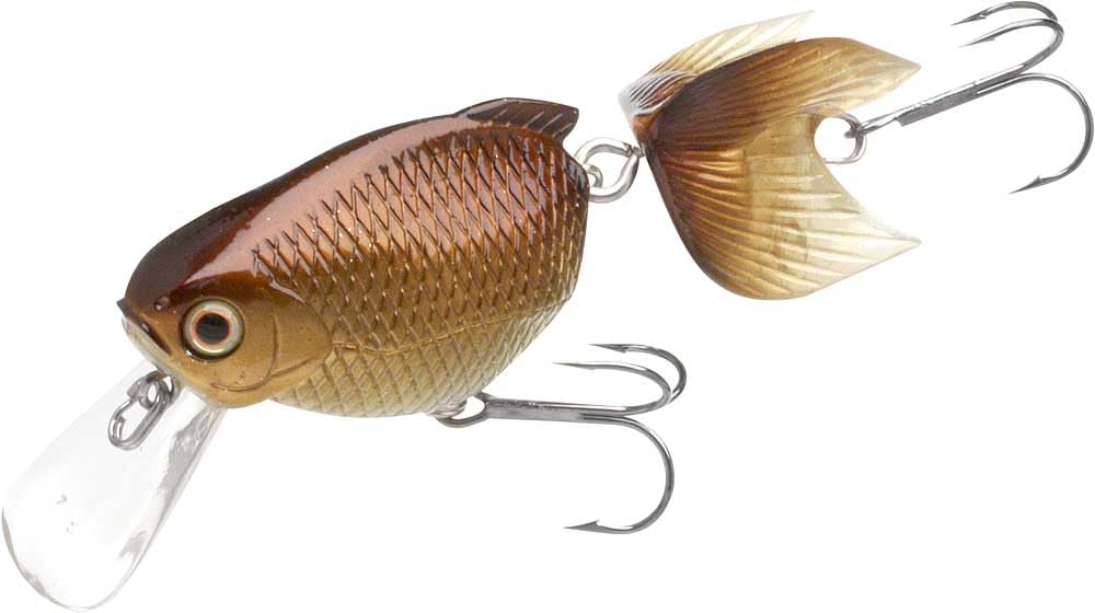 

LUCKY CRAFT Goldfish Head 80F Floating (0031 Chrome)