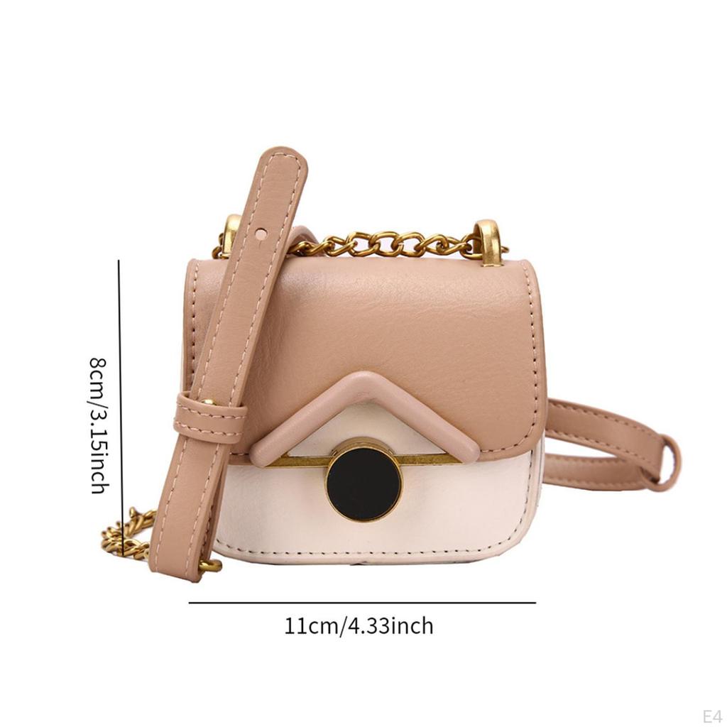 Compact Crossbody Purse for Women PU Leather Handbag Daily Use