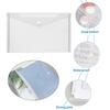 Pack of 20/30 Plastic Wallets Waterproof Folder Convenient Storage Solution for Documents Papers and Receipts