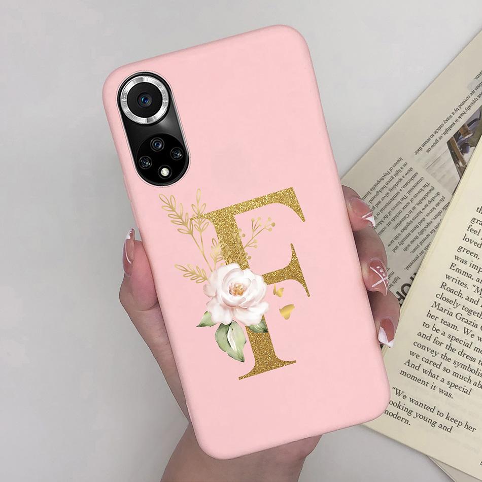 Für Huawei Nova 9 SE Pro Hülle Niedliche Buchstaben Weiche Silikonhülle Für Huawei Nova9 Pro Nova 9SE Handyhülle Fundas Stoßfester Bumper