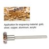 Diamond Flywheel Shank Knife Jewelry Cutting Tools 5 Angle Optional Gold Silver Copper Jewelry Engraving Making Tool for Jeweler