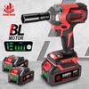 Brushless Electric Impact Wrench 1/2'' Cordless Screwdriver Lithium-Ion Battery Power Tool for Makita 18V Battery
