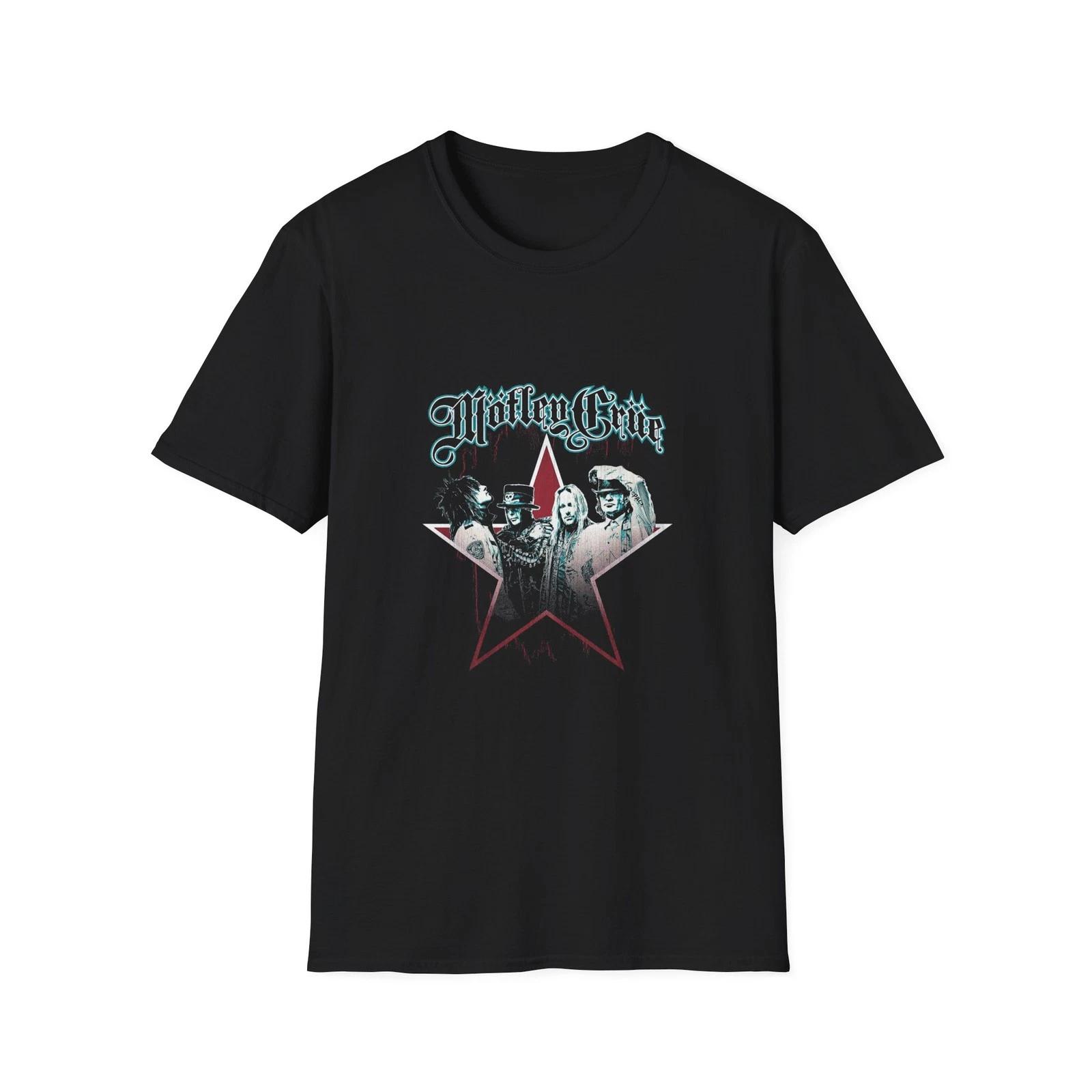 Motley Crue, Graphic T-Shirt | Rock Band Tee S