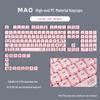MAO Cat Head Fruit Jelly Keycaps: Custom DIY High-Value PC Magnetic Switch Keycaps with Side Engraving.