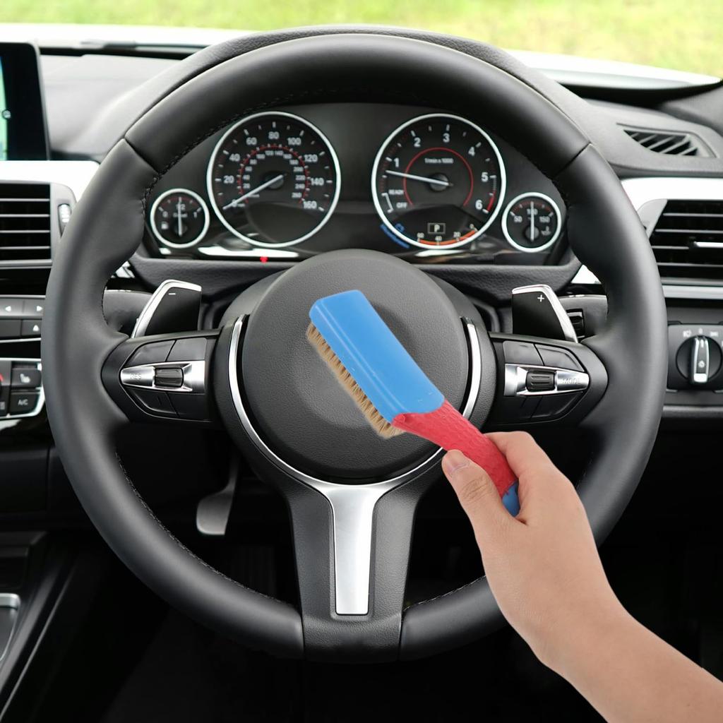 Cabilock Car Cleaning Brush, Carpet Brush for Cardinal, Carpet Scrubber, Car Interior Truck Cleaning