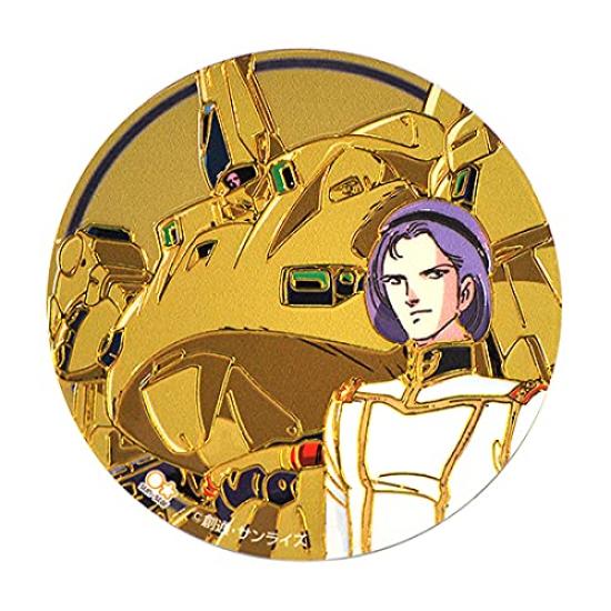 

Mobile Suit Z Gundam Scirocco & The O Engraved Metal Art Magnet