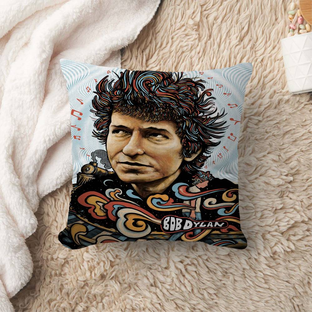 Singer B-Bob Dylan Rapper Personalized Pillow Cover Kids Bedroom Wild Party Decor Pillowcase Kid Birthday Shower Gift