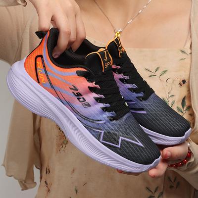 Sneakers dames lente nieuw ademend mesh Koreaanse versie mode casual schoenen koppel marathon hardloopschoenen