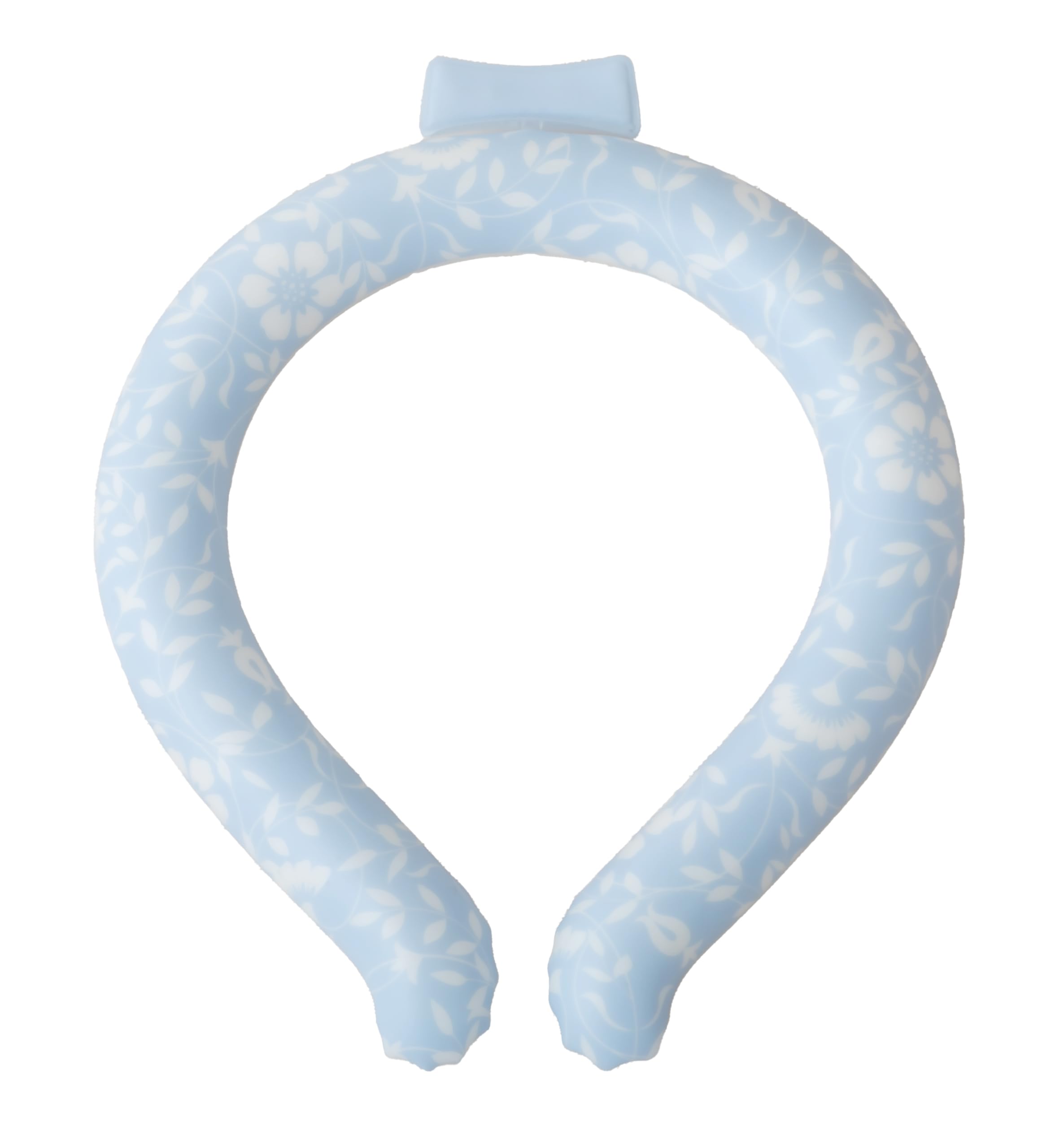Global Japan PCM Neck Cooler W Icy Neck Round Times Longer Lasting Flower Type, 1.5 (Classical Blue, M)