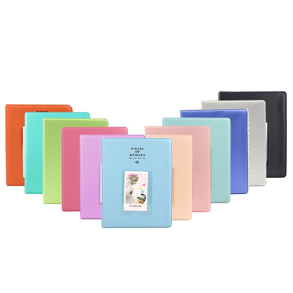 

Держатель билетной карты Книга для сбора фотобумаги 3-дюймовая пленочная камера 128 карманов Фотоальбом