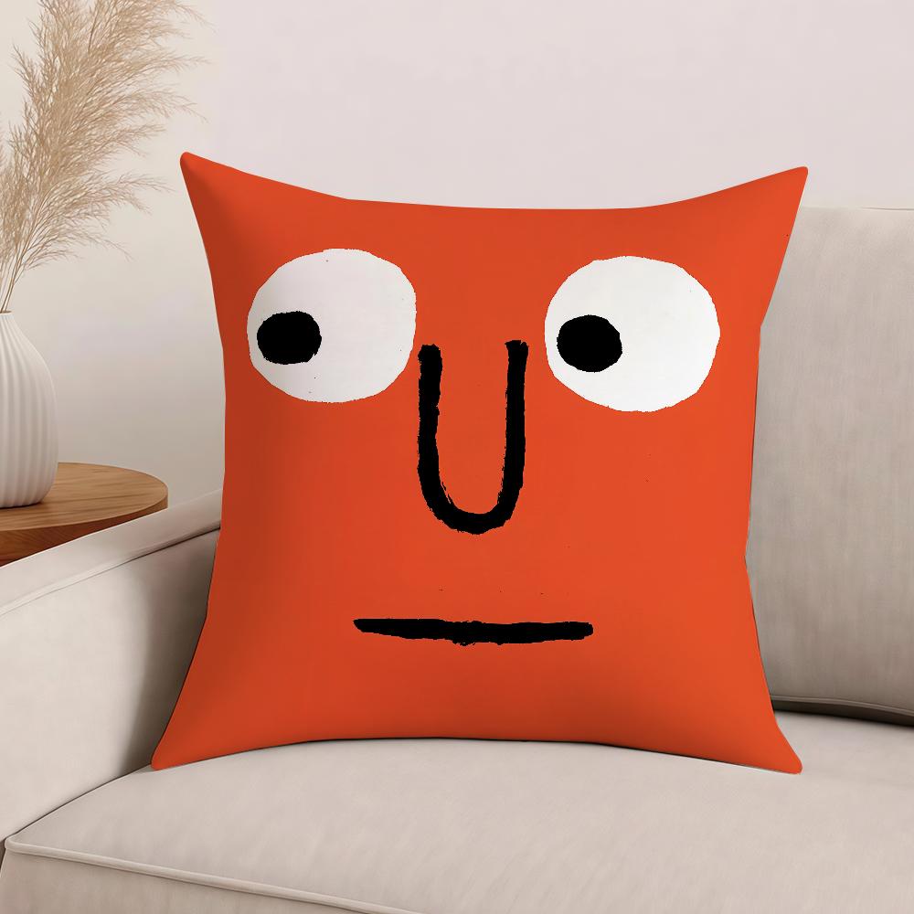 Art J-Jean J-Jullien Pillow Case Office Cushions Suitable For Sofa Car Bedroom Decorative Cushion Cover