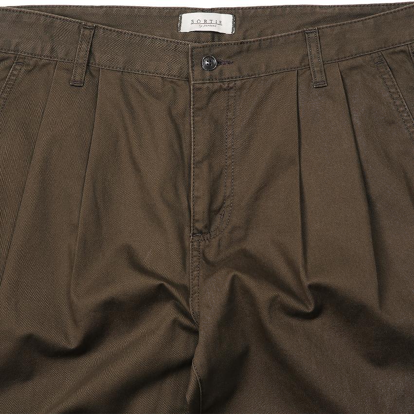 Solti Tura Cotton Washed Pants (Brown)