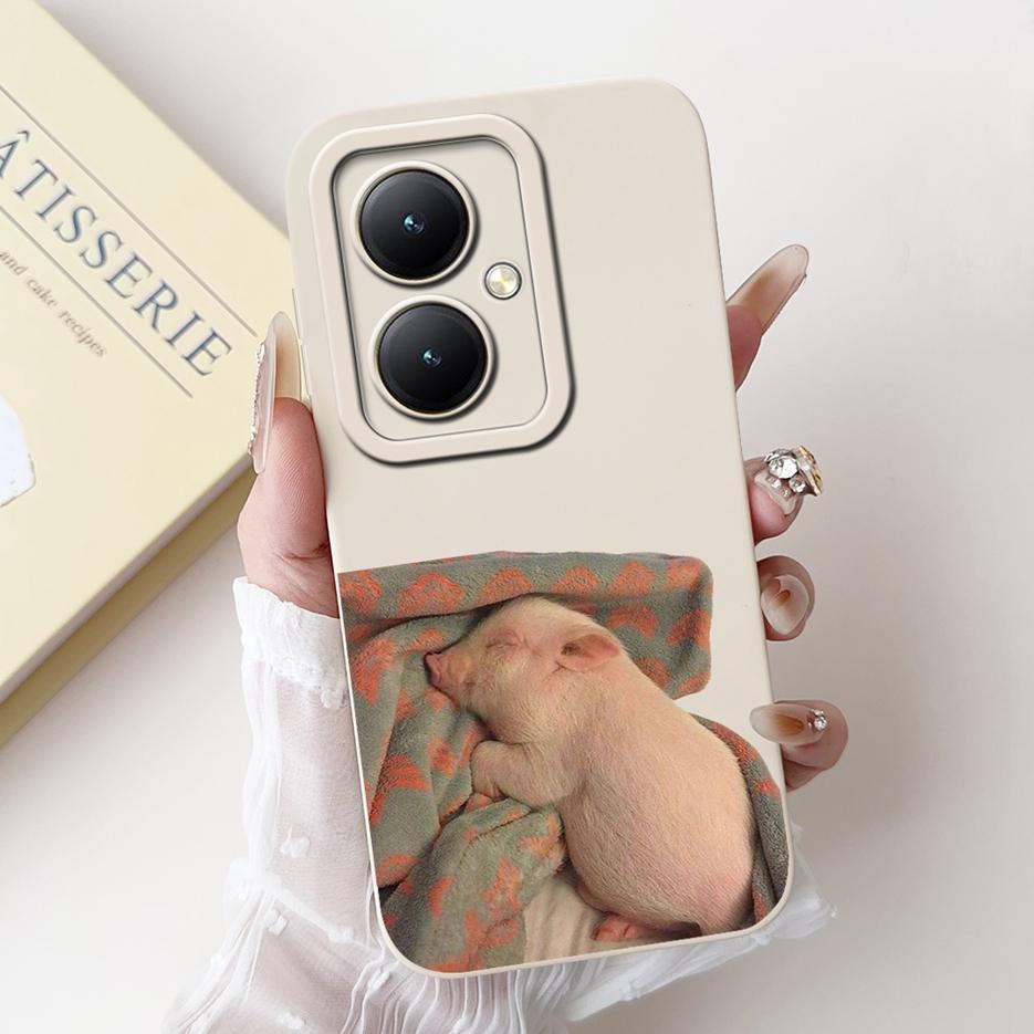 For Vivo Y27 4G Case V2249 Lovely Panda Cartoon Cover Shockproof Soft Silicone Phone Case For Vivo Y27s Y 27 S VivoY27 5G Bumper