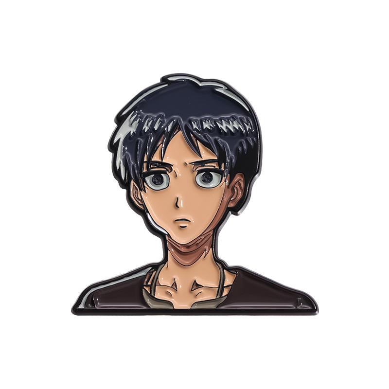 

Trendy Anime Twoinone Character Pin Brooch Fashionable Accessory For All Fans QHXZ932