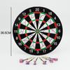 15 İnç Dart Tahtası Profesyonel Set Çift Taraflı Dart Tahtası Montaj Seti Bar Ofis Ev Kulübü için