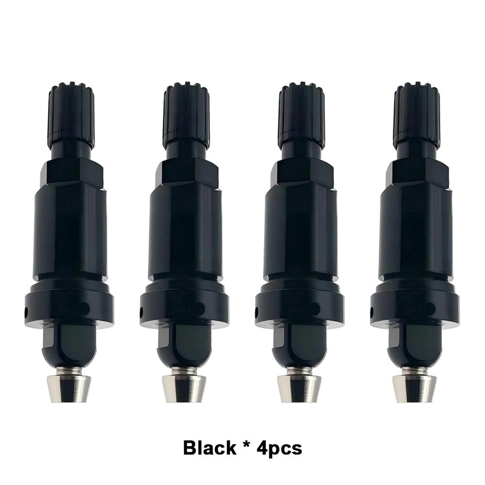 1Pc/4Pcs TPMS Aluminum Tire Valve Stems Service Kit For Tesla Model 3 Y S X Bluetooth Tire Pressure Sensor Replacements Valves Valve Stems 1