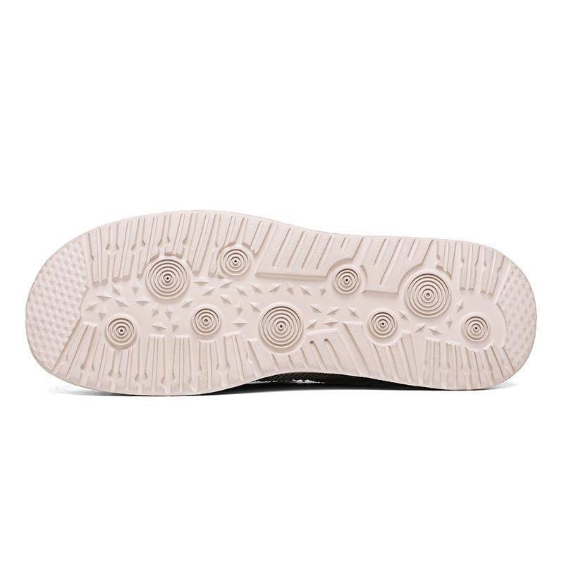 New loafers men's Amazon casual shoes men's flat-soled canvas shoes ultra-light large size one-pedal shoes