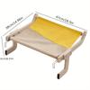Cat Bed Cat Hanging Bed Balcony Window Cat Wooden Hanging Bed Hanging Cat Nest Bedside Four Seasons Cat Hammock