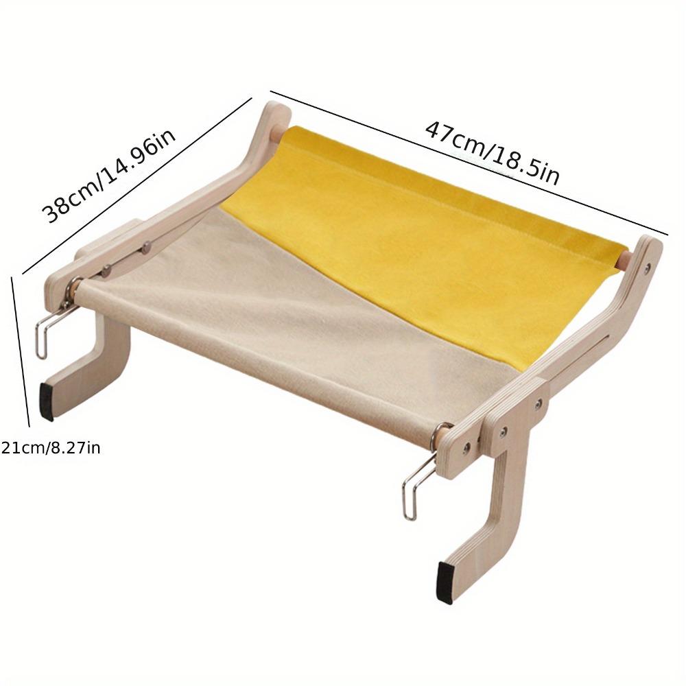 Cat Bed Cat Hanging Bed Balcony Window Cat Wooden Hanging Bed Hanging Cat Nest Bedside Four Seasons Cat Hammock