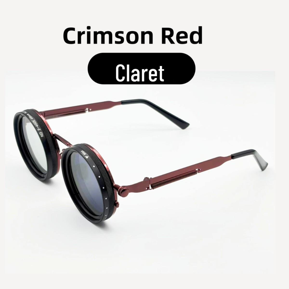 

ND Dimming Mirror Sunglasses: Manual Rotation Adjustment for Sunlight, Ideal for Fishing, Travel, Driving, and Outdoor Activities for Men and Women. 49