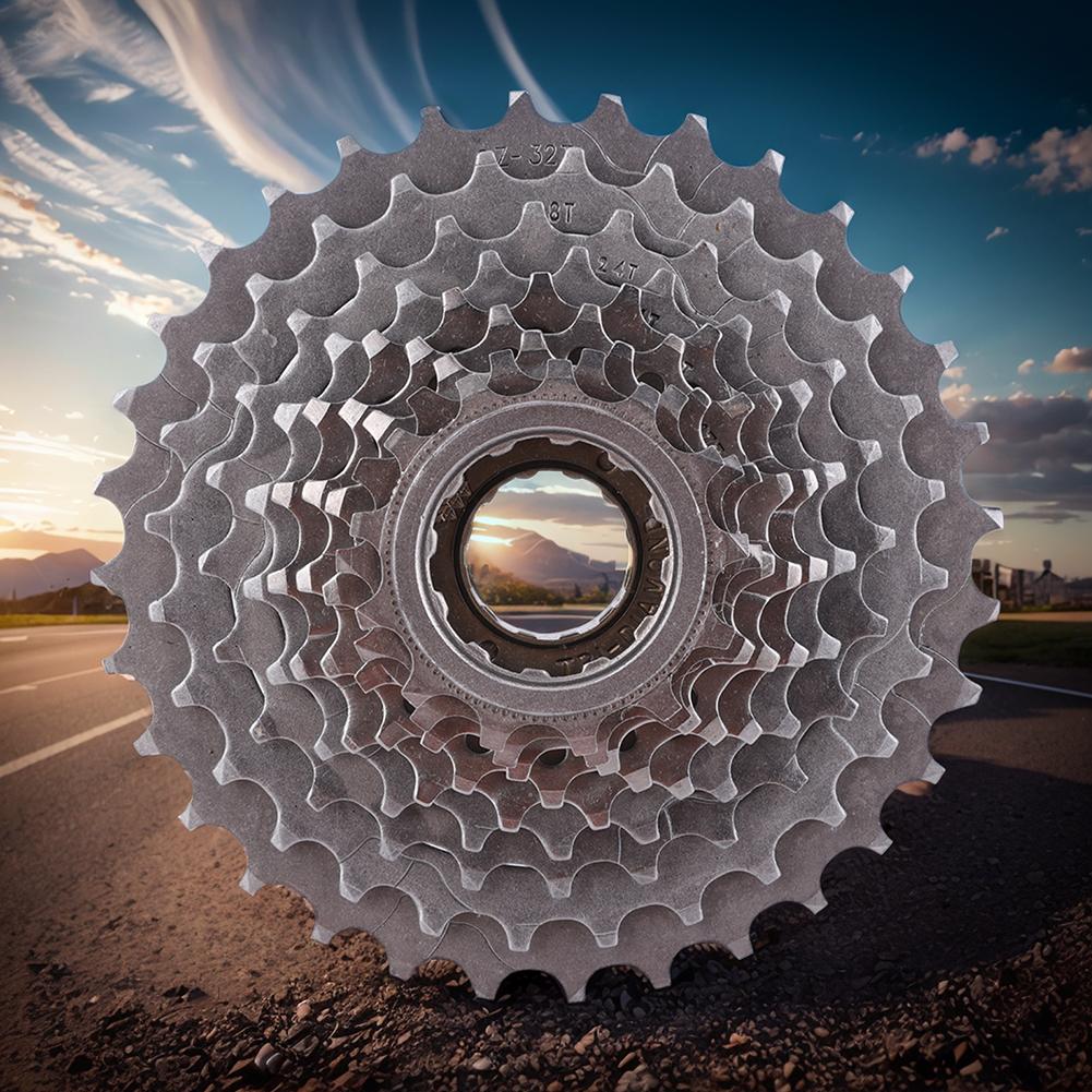 Bicycle 9 Speed Sprocket Gear 13-32T Bike 9 Speed Rotary Flywheel Anti-Slip 9 Speed Bicycle Sprocket Bicycle Accessories China Mainland