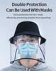 Full Face Shield Transparent Hat Splash Dust Proof Protection Cover Anti Saliva