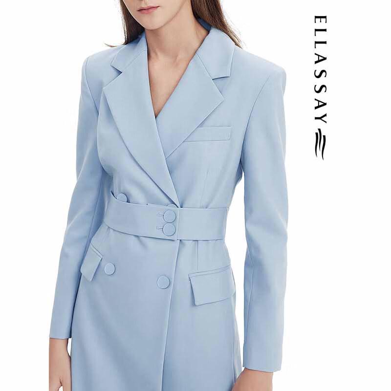ELLASSAY Women's Wool Blend Suit Dress