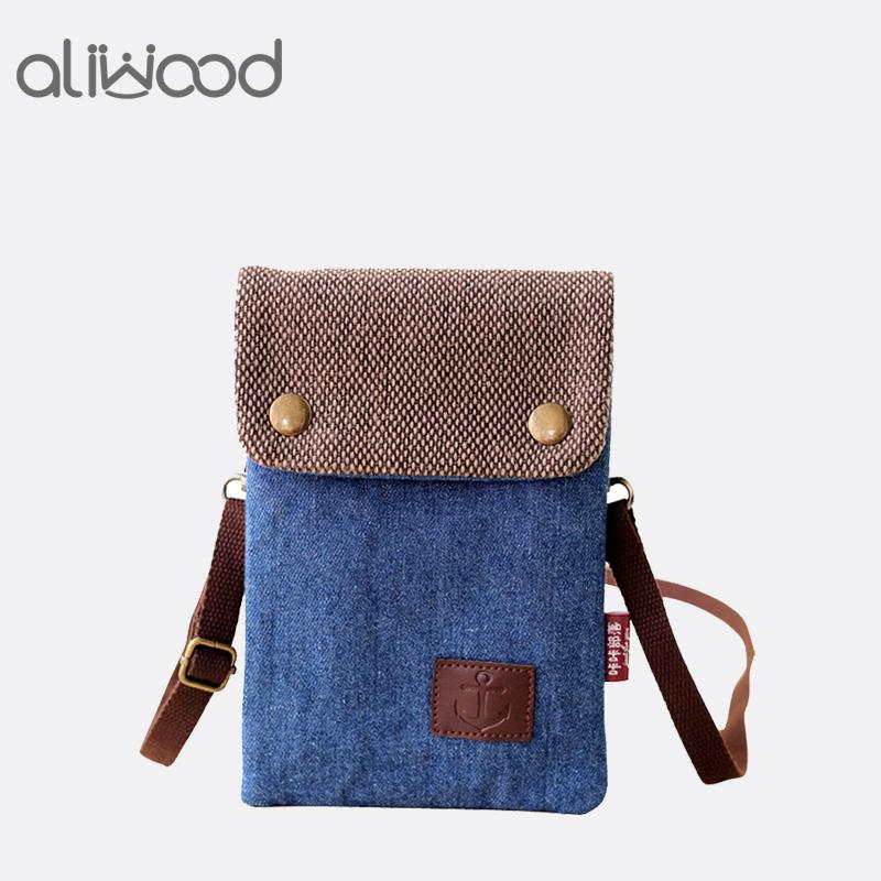 Denim Women Mini Shoulder Bag Messenger Bags Clutch Purse Female Crossbody Bags Phone Bags