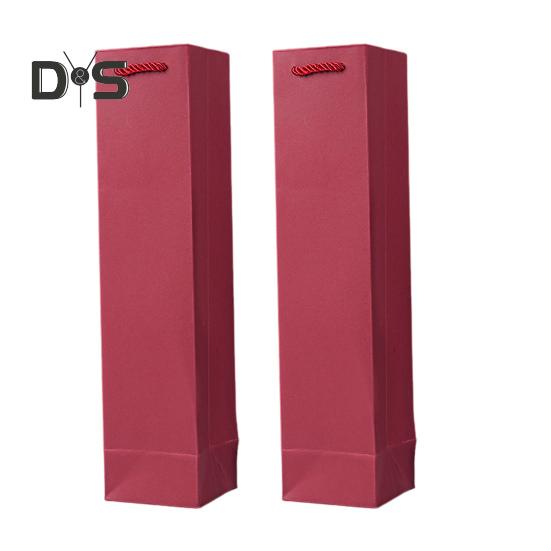 2 stk vingaveposer Gjenbrukbare spritposer Forsterket bunndesign Bryllupsfestjubileum Champagnevinposer med håndtak