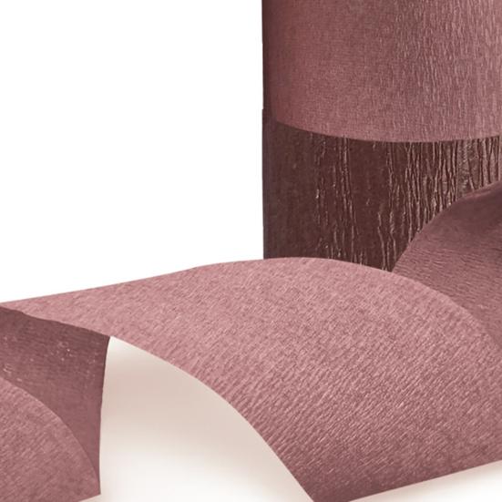 4/8 Rolls Crepe Paper Streamers 82ft Long Rose Gold Paper Tassel Streamers for Wedding Birthday Valentine's Day Birthday Baby Shower Decor